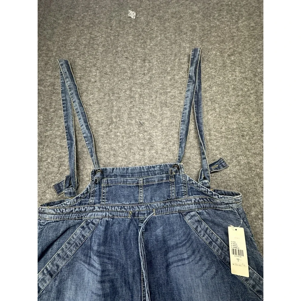 Pilcro Anthropologie Women's Denim Overall Skirt Blue Jean Jumper Size‎ S NWT